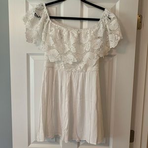 Off the shoulder dress